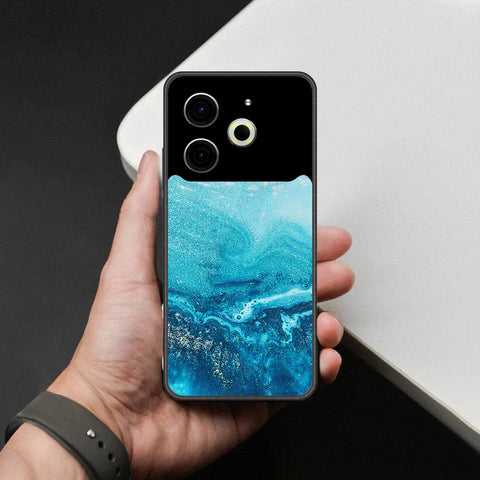 Tecno Pova 6 Neo Cover - Mystic Marble Series - HQ Premium Shine Durable Shatterproof Case