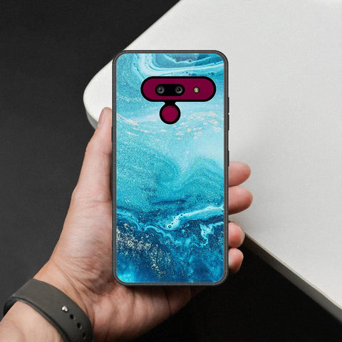 LG G8 ThinQ Cover - Mystic Marble Series - HQ Premium Shine Durable Shatterproof Case