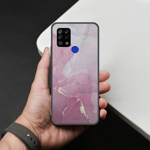 Tecno Pova LD7 Cover - Mystic Marble Series - HQ Premium Shine Durable Shatterproof Case