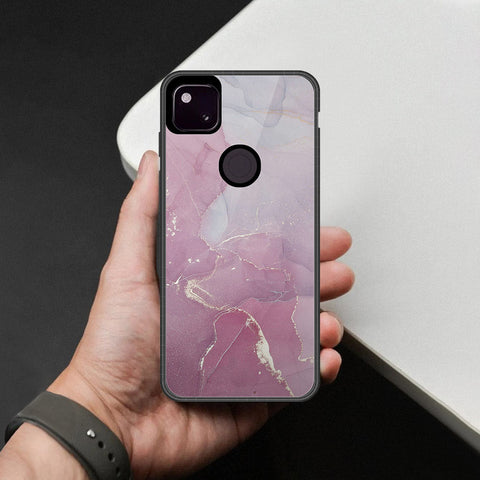 Google Pixel 4a 4G Cover - Mystic Marble Series - HQ Premium Shine Durable Shatterproof Case