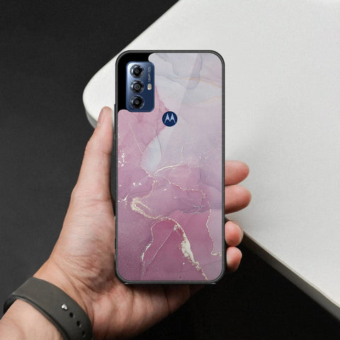 Motorola G Pure 2022 Cover - Mystic Marble Series - HQ Premium Shine Durable Shatterproof Case