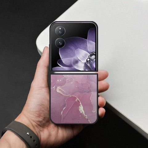 Xiaomi Mix Flip Cover - Mystic Marble Series - HQ Premium Shine Durable Shatterproof Case