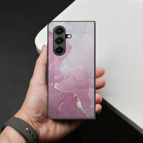 Samsung Galaxy Z Fold 7 Cover - Mystic Marble Series - HQ Premium Shine Durable Shatterproof Case