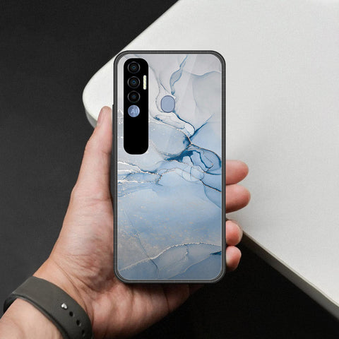 Tecno Spark 7 Pro Cover - Mystic Marble Series - HQ Premium Shine Durable Shatterproof Case