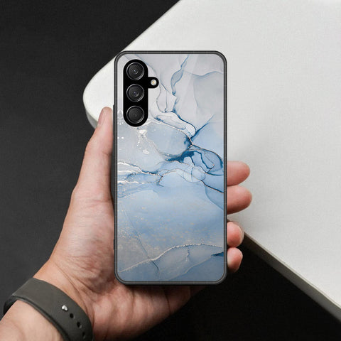 Samsung Galaxy M35 Cover - Mystic Marble Series - HQ Premium Shine Durable Shatterproof Case