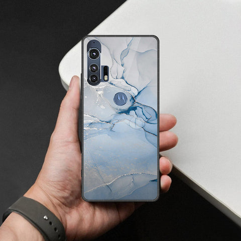 Motorola Edge Plus 2020 Cover - Mystic Marble Series - HQ Premium Shine Durable Shatterproof Case