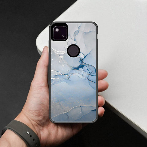 Google Pixel 4a 4G Cover - Mystic Marble Series - HQ Premium Shine Durable Shatterproof Case