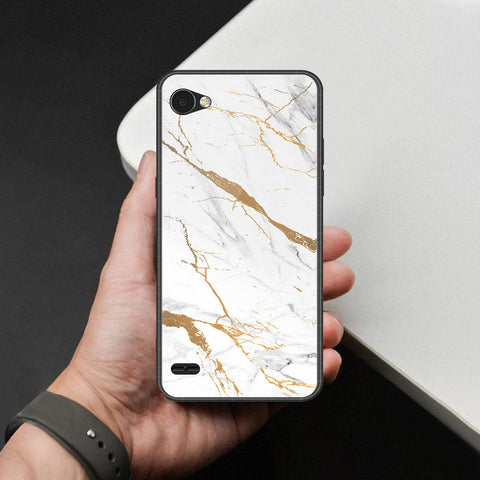 LG Q6 Cover - Mystic Marble Series - HQ Premium Shine Durable Shatterproof Case