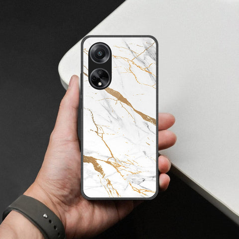 Oppo A1 Cover - Mystic Marble Series - HQ Premium Shine Durable Shatterproof Case