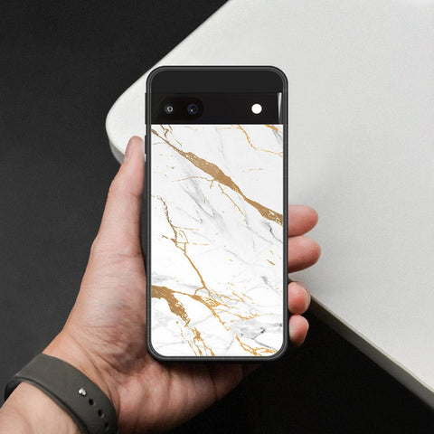 Google Pixel 6a Cover - Mystic Marble Series - HQ Premium Shine Durable Shatterproof Case