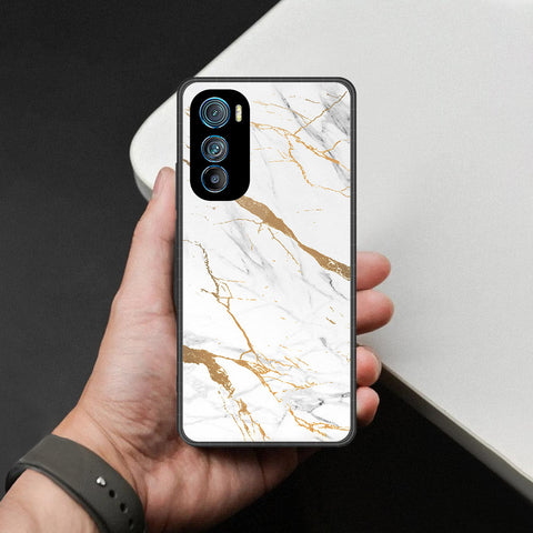 Motorola Edge 30 Cover - Mystic Marble Series - HQ Premium Shine Durable Shatterproof Case