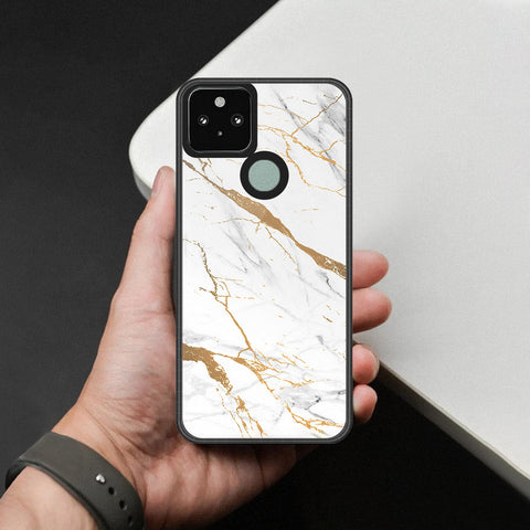 Google Pixel 4a 5G Cover - Mystic Marble Series - HQ Premium Shine Durable Shatterproof Case