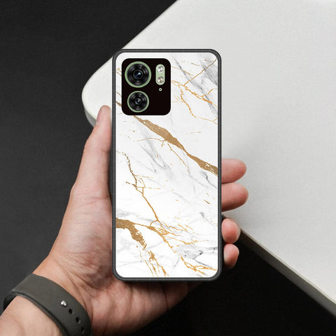 Motorola Edge 40 Cover - Mystic Marble Series - HQ Premium Shine Durable Shatterproof Case