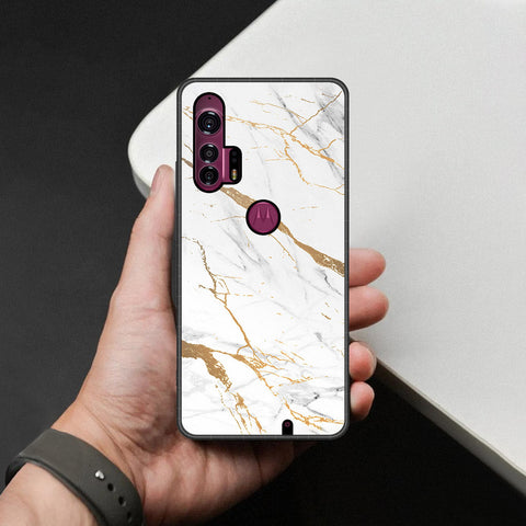 Motorola Edge Plus Cover - Mystic Marble Series - HQ Premium Shine Durable Shatterproof Case
