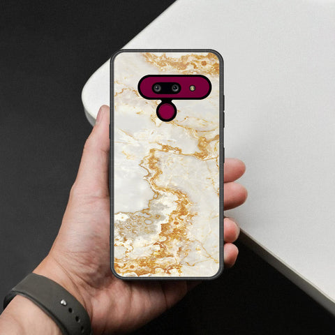 LG G8 ThinQ Cover - Mystic Marble Series - HQ Premium Shine Durable Shatterproof Case