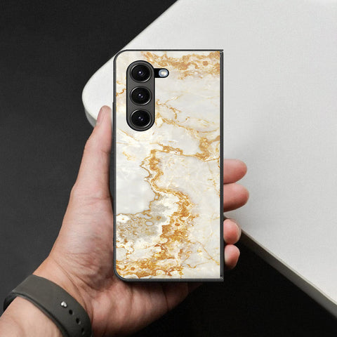 Samsung Galaxy Z Fold 6 5G Cover - Mystic Marble Series - HQ Premium Shine Durable Shatterproof Case