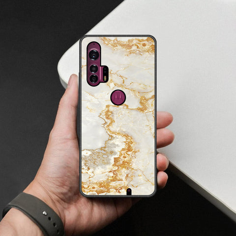 Motorola Edge Plus Cover - Mystic Marble Series - HQ Premium Shine Durable Shatterproof Case