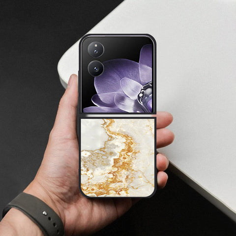 Xiaomi Mix Flip Cover - Mystic Marble Series - HQ Premium Shine Durable Shatterproof Case