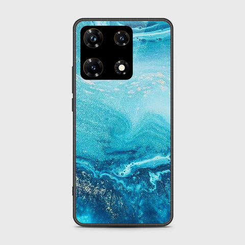 Infinix Note 30 Pro Cover- Mystic Marble Series - HQ Ultra Shine Premium Infinity Glass Soft Silicon Borders Case