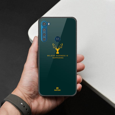 Motorola One Fusion Plus Cover - Nice Series - HQ Premium Shine Durable Shatterproof Case
