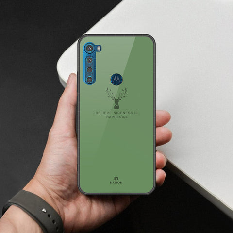 Motorola One Fusion Plus Cover - Nice Series - HQ Premium Shine Durable Shatterproof Case