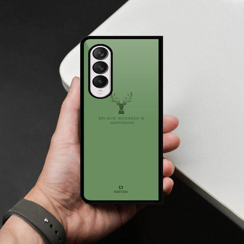 Samsung Galaxy Z Fold 4 5G Cover - Nice Series - HQ Premium Shine Durable Shatterproof Case