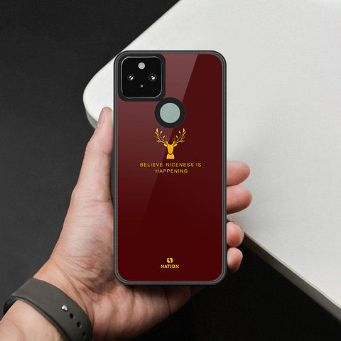 Google Pixel 5 Cover - Nice Series - HQ Premium Shine Durable Shatterproof Case