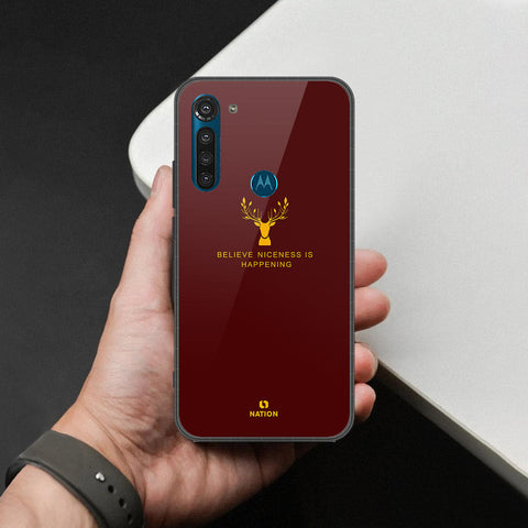Motorola Moto G8 Power Cover - Nice Series - HQ Premium Shine Durable Shatterproof Case