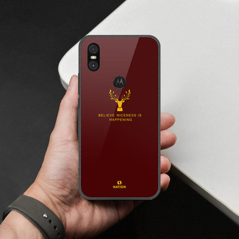 Motorola One Cover - Nice Series - HQ Premium Shine Durable Shatterproof Case