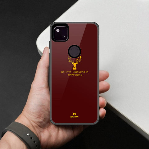 Google Pixel 4a 4G Cover - Nice Series - HQ Premium Shine Durable Shatterproof Case