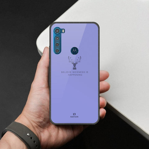 Motorola One Fusion Plus Cover - Nice Series - HQ Premium Shine Durable Shatterproof Case
