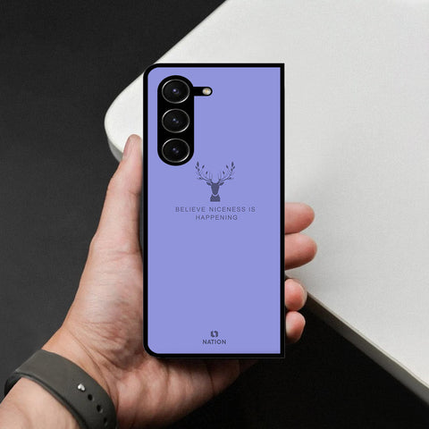 Samsung Galaxy Z Fold 5 5G Cover - Nice Series - HQ Premium Shine Durable Shatterproof Case