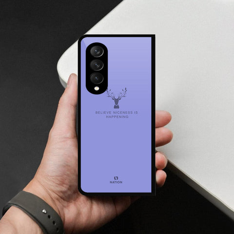 Samsung Galaxy Z Fold 3 5G Cover - Nice Series - HQ Premium Shine Durable Shatterproof Case