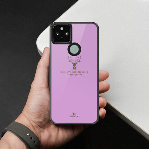 Google Pixel 5 Cover - Nice Series - HQ Premium Shine Durable Shatterproof Case