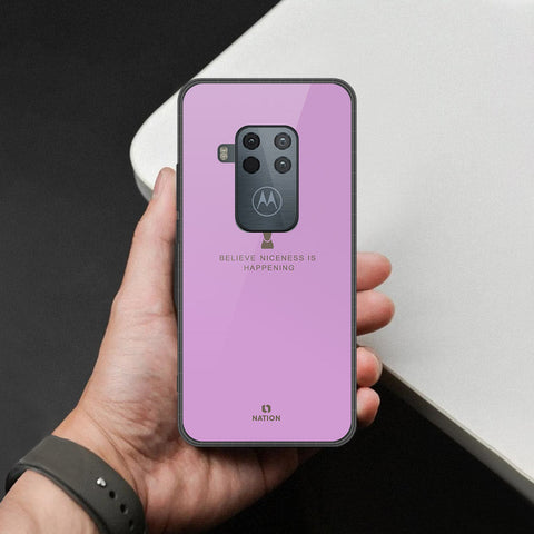 Motorola One Zoom Cover - Nice Series - HQ Premium Shine Durable Shatterproof Case