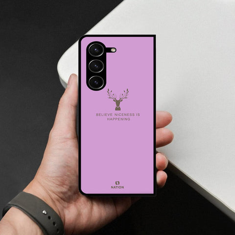 Samsung Galaxy Z Fold 5 5G Cover - Nice Series - HQ Premium Shine Durable Shatterproof Case
