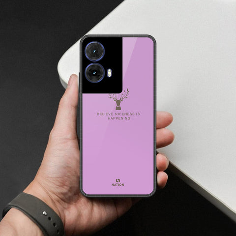 Motorola Moto G85 Cover - Nice Series - HQ Premium Shine Durable Shatterproof Case