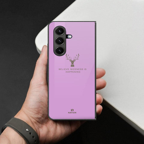 Samsung Galaxy Z Fold 7 Cover - Nice Series - HQ Premium Shine Durable Shatterproof Case
