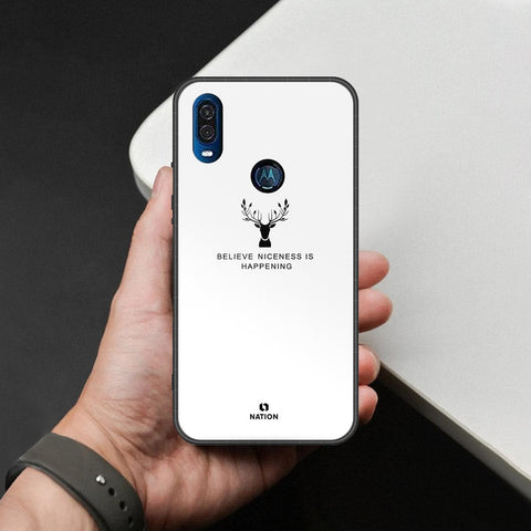 Motorola P40 Cover - Nice Series - HQ Premium Shine Durable Shatterproof Case