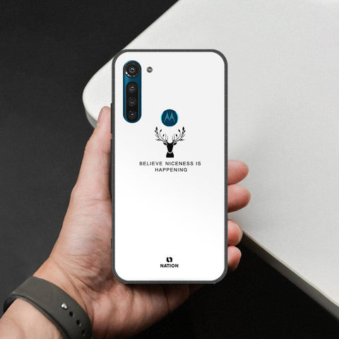 Motorola Moto G8 Power Cover - Nice Series - HQ Premium Shine Durable Shatterproof Case