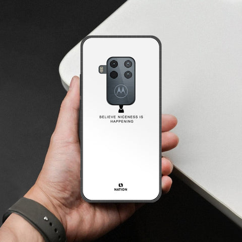 Motorola One Zoom Cover - Nice Series - HQ Premium Shine Durable Shatterproof Case