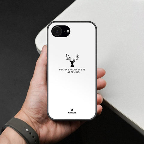 iPhone 16e Cover - Nice Series - HQ Premium Shine Durable Shatterproof Case