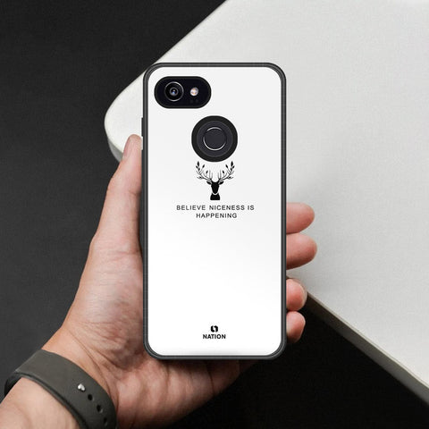 Google Pixel 3 Cover - Nice Series - HQ Premium Shine Durable Shatterproof Case