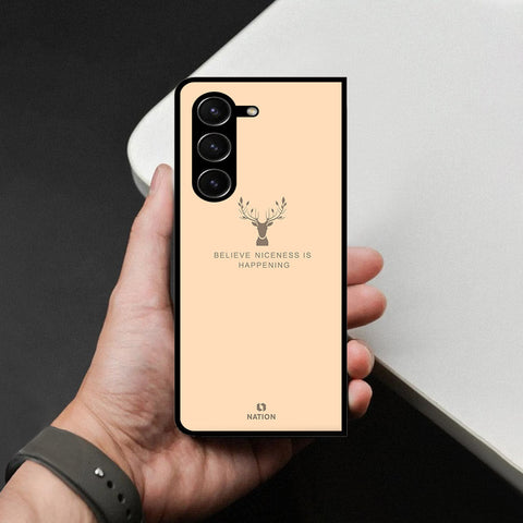 Samsung Galaxy Z Fold 5 5G Cover - Nice Series - HQ Premium Shine Durable Shatterproof Case