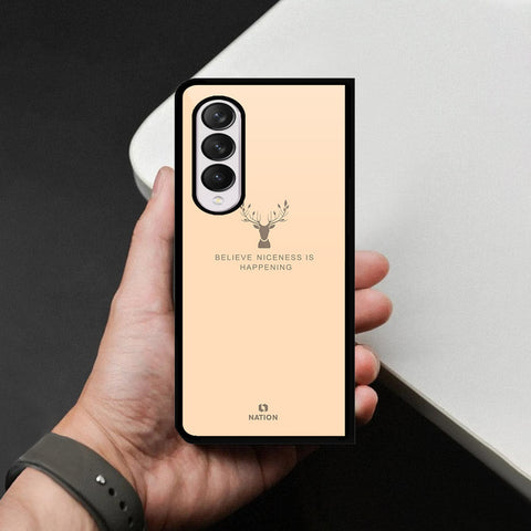Samsung Galaxy Z Fold 4 5G Cover - Nice Series - HQ Premium Shine Durable Shatterproof Case