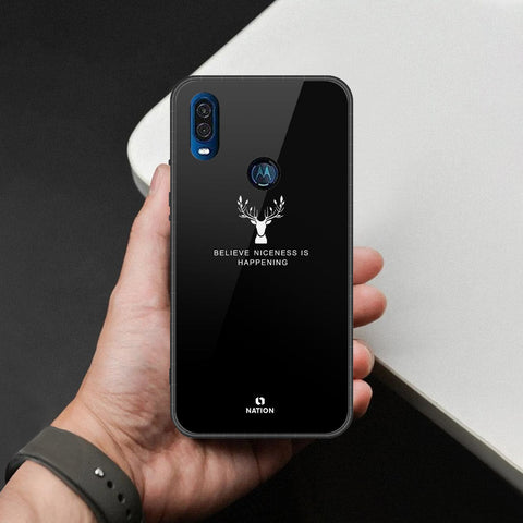 Motorola P40 Cover - Nice Series - HQ Premium Shine Durable Shatterproof Case