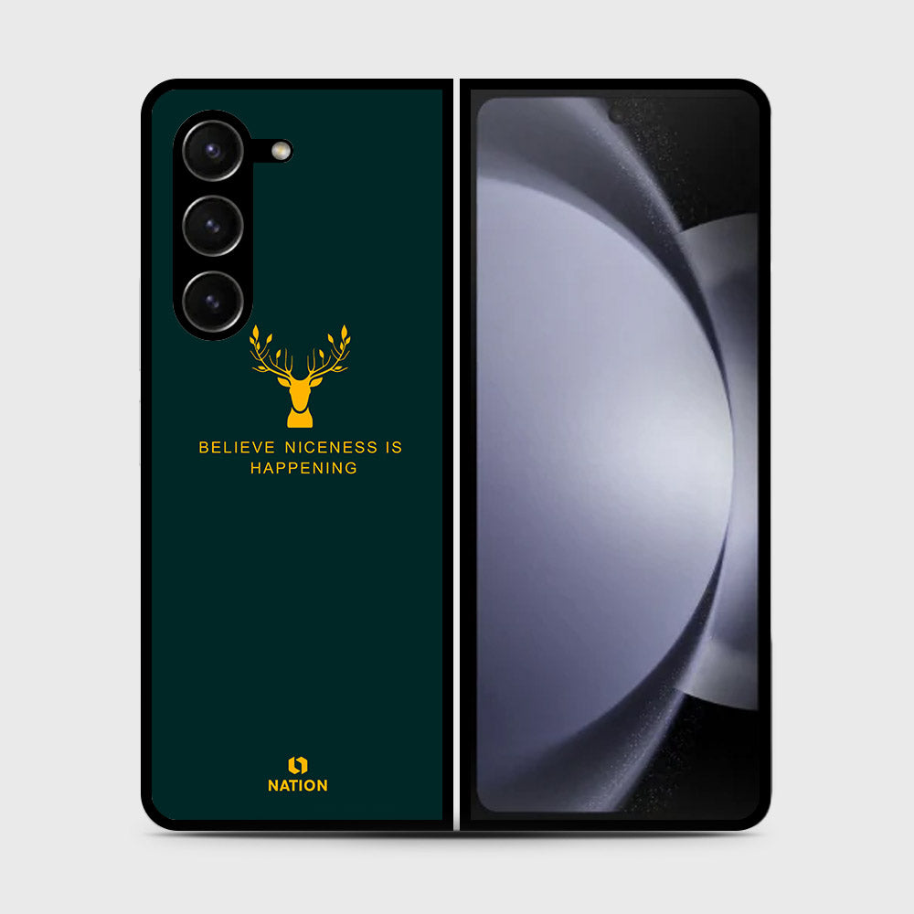 Samsung Galaxy Z Fold 5 5G  Cover- Nice Series - HQ Premium Shine Durable Shatterproof Case (Fast Delivery) (SU)