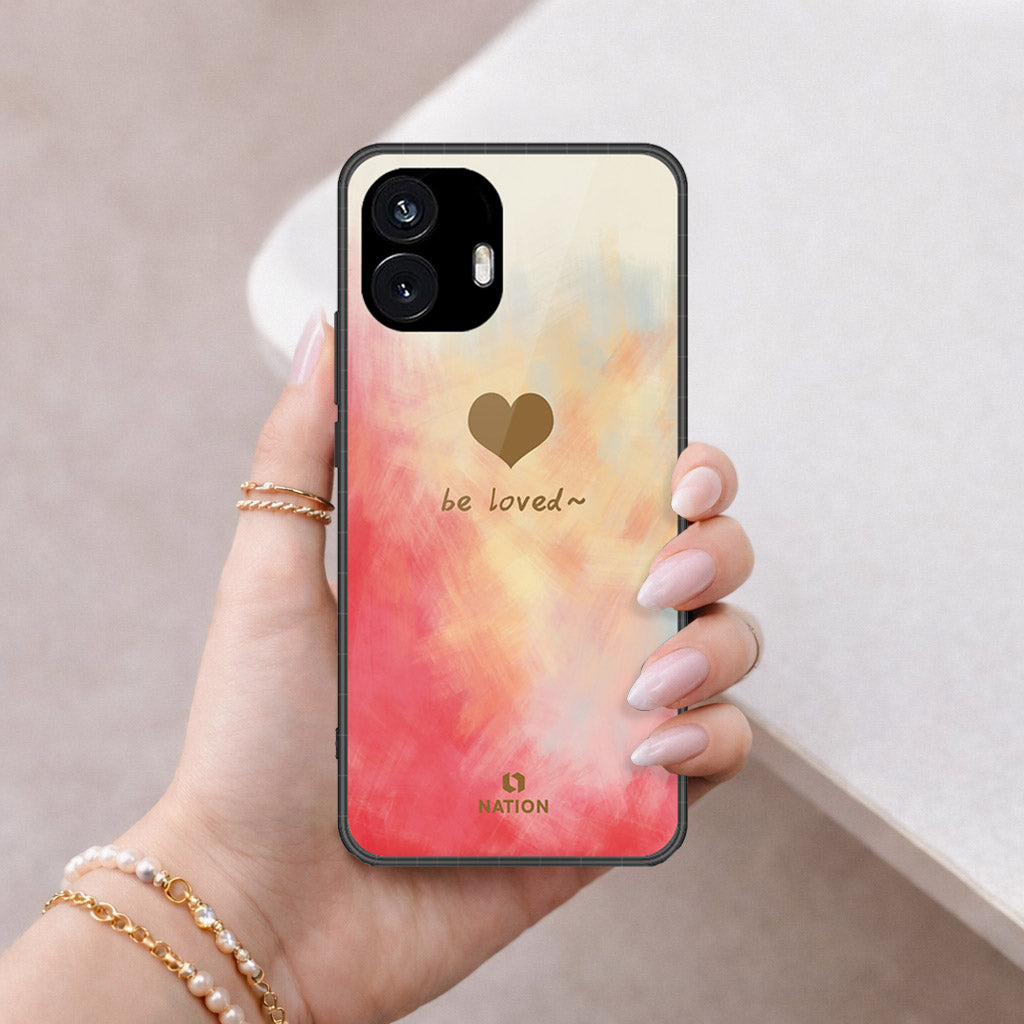 Nothing Phone 2 Cover - Onation Heart Series - HQ Premium Shine Durable Shatterproof Case