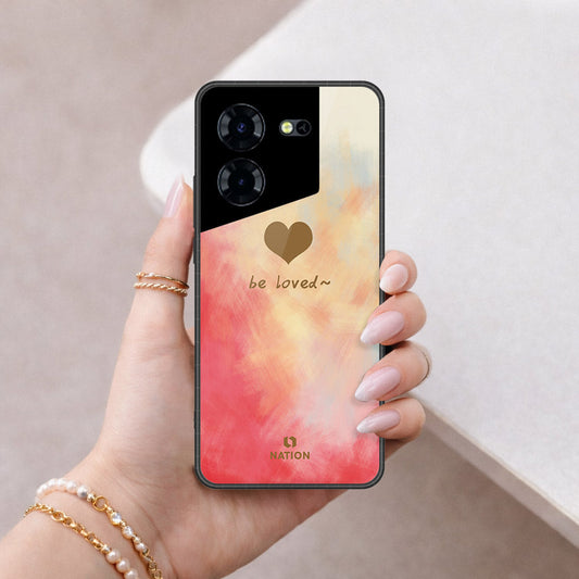 Tecno Pova 5 Cover - Onation Heart Series - HQ Premium Shine Durable Shatterproof Case