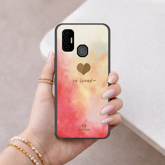 Tecno Spark 7T Cover - Onation Heart Series - HQ Premium Shine Durable Shatterproof Case